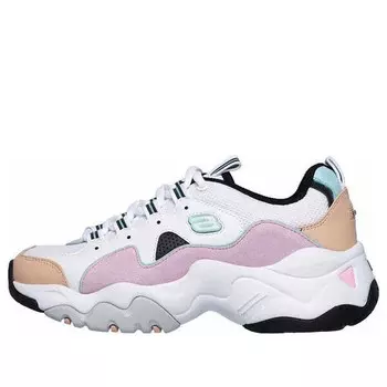 Кроссовки d'lites 3.0 'white pink' Skechers, белый