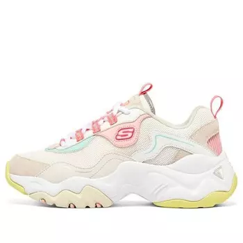 Кроссовки d'lites 3.0 'white yellow pink' Skechers, белый