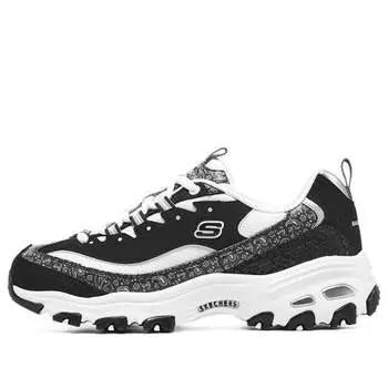 Кроссовки d'lites 4.0 'black white' Skechers, черный