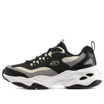Кроссовки d'lites 4.0 'black white' Skechers, черный
