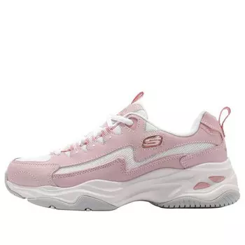 Кроссовки d'lites 4.0 fancy spirit low-tops sport shoes pink Skechers, розовый