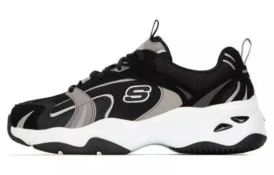 Кроссовки D"Lites 4.0 Lifestyle женские с низким верхом, черные/белые Skechers
