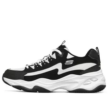 Кроссовки d'lites 4.0 low chunky shoes black/white Skechers, черный