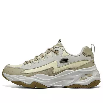 Кроссовки d'lites 4.0 shoes 'white yellow olive' Skechers, белый