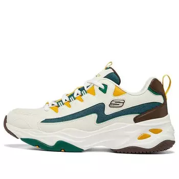 Кроссовки d'lites 4.0 'white green' Skechers, белый