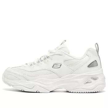 Кроссовки d'lites 4.0 'white grey' Skechers, белый