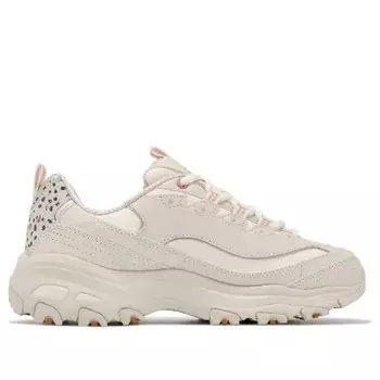 Кроссовки d'lites 'beige pink' Skechers, розовый