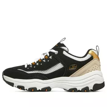 Кроссовки d'lites 'black' Skechers, черный