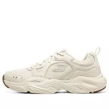 Кроссовки d'lites 'cream white' Skechers, белый