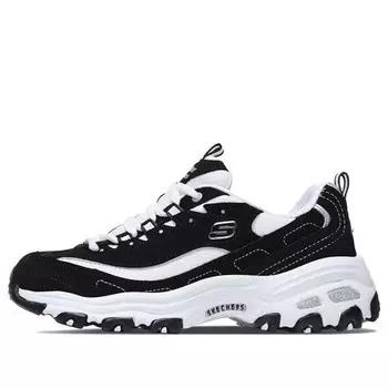 Кроссовки d'lites gs black/ white Skechers, черный