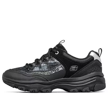 Кроссовки d'lites leisure chunky shoes black Skechers, черный