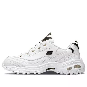 Кроссовки d'lites low dad shoes gs white Skechers, белый