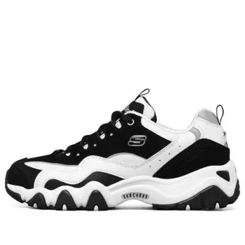 Кроссовки d'lites low dad shoes gs black/white/grey Skechers, черный