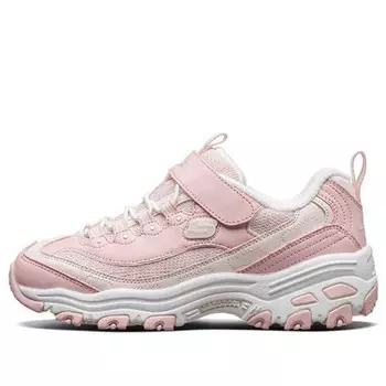 Кроссовки d'lites low running shoes pink Skechers, розовый