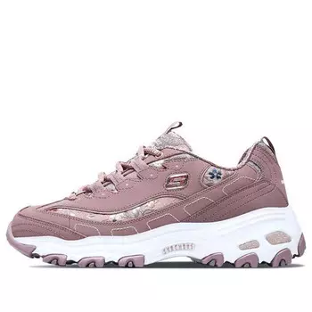 Кроссовки d'lites low-top clunky shoes pink Skechers, розовый