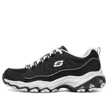 Кроссовки d lites low-top daddy shoes black/white Skechers, черный