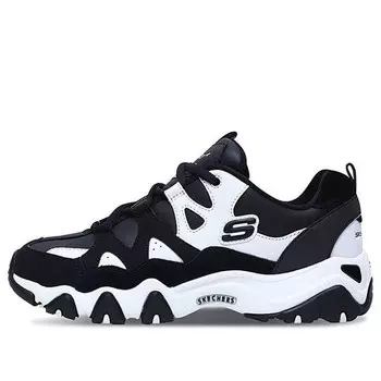 Кроссовки d'lites low-top daddy shoes black/white Skechers, черный