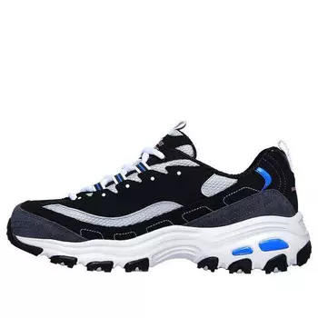 Кроссовки d lites low-top running shoes black/blue Skechers, черный