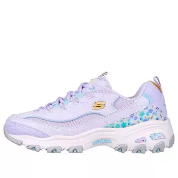 Кроссовки d'lites 'purple' Skechers, белый