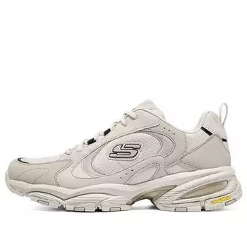 Кроссовки d'lites shoes 'beige white' Skechers, бежевый
