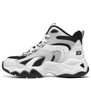 Кроссовки d'lites sneaker 'white grey black' Skechers, белый