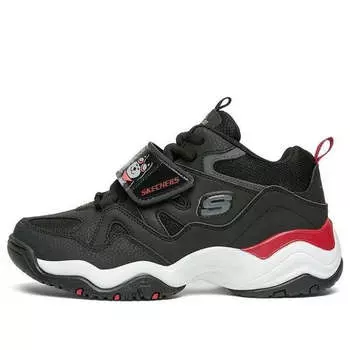Кроссовки d'lites train low-top running shoes black/red Skechers, черный