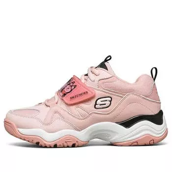 Кроссовки d'lites train low-top running shoes pink/red Skechers, красный