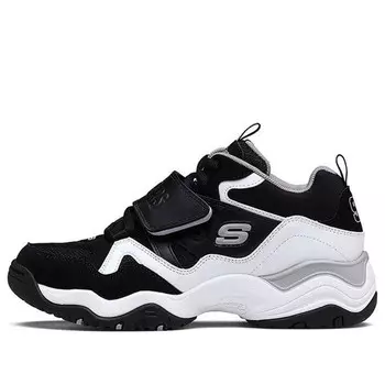 Кроссовки d'lites train mid-top daddy shoes black/white Skechers, черный