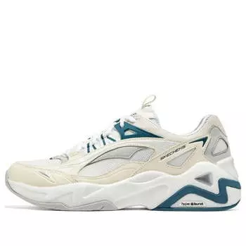 Кроссовки d'lites 'white blue' Skechers, белый