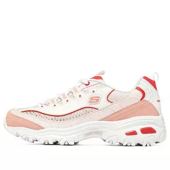Кроссовки d'lites 'white pink' Skechers, белый