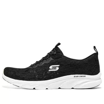 Кроссовки d'lux comfort shoes 'black' Skechers, черный