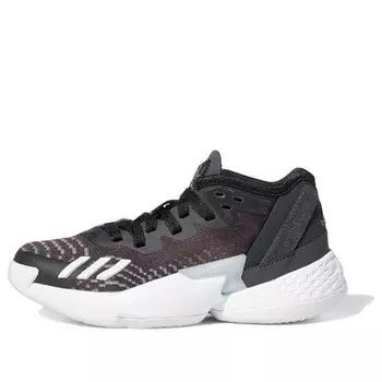 Кроссовки d.o.n. issue #4 'black carbon' Adidas, черный