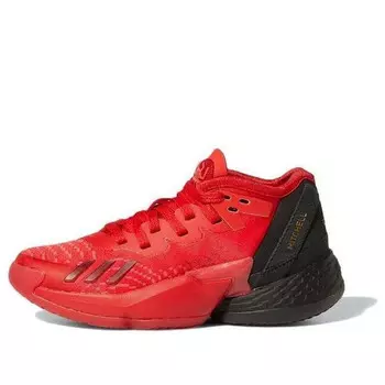 Кроссовки d.o.n. issue #4 little 'future of fast' Adidas, красный