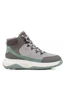 Кроссовки D Oliviera + Grip D36VNC 02232 C1L9G Geox, серый