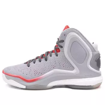 Кроссовки d rose 5 boost 'clear onix scarlet wht' Adidas, мультиколор