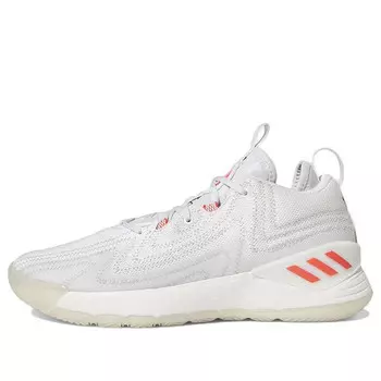 Кроссовки d rose son of chi 2.0 'white orange' Adidas, белый
