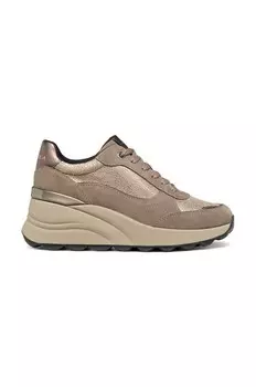 Кроссовки D SPHERICA EC13 Geox, бежевый