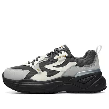 Кроссовки dad shoe 'gray black' Fila, серый