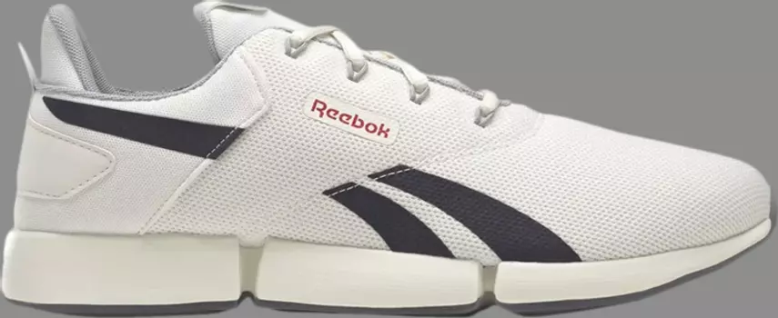 Кроссовки dailyfit dmx 'chalk vector navy' Reebok, белый