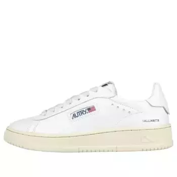 Кроссовки dallas leather low 'white cream' Autry, белый