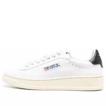 Кроссовки dallas low leather 'white black' Autry, белый