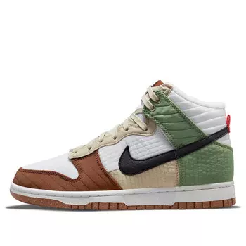 Кроссовки данки высокие lx next nature Nike, белый