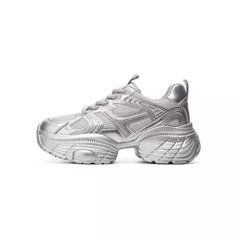 Кроссовки Daphne Chunky Low-Top, серебристый