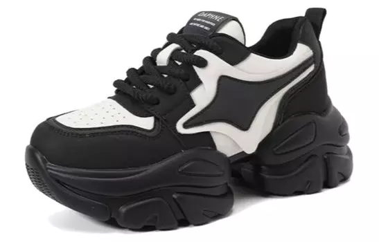 Кроссовки DAPHNE Chunky Sneakers Women's Low-Top, серый