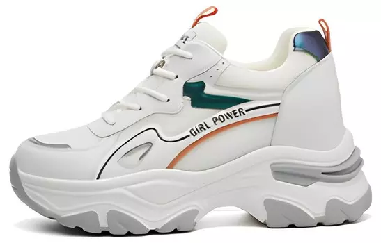 Кроссовки DAPHNE Chunky Sneakers Women's Low-top, черный