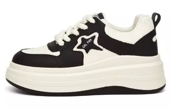 Кроссовки DAPHNE Skateboarding Shoes Women's Low-top, черный