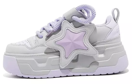 Кроссовки DAPHNE Skateboarding Shoes Women's Low-top, фиолетовый