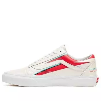 Кроссовки david bowie x old skool 'aladdin sane' Vans, белый