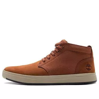 Кроссовки davis square leather and fabric chukka boot 'rust nubuck' Timberland, коричневый