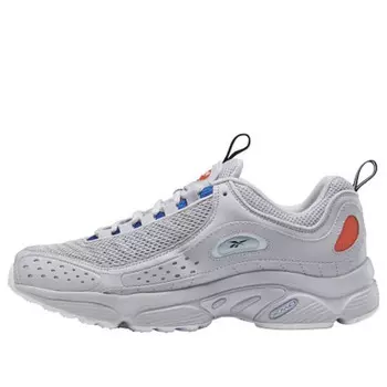 Кроссовки daytona dmx ii gray blue orange Reebok, синий